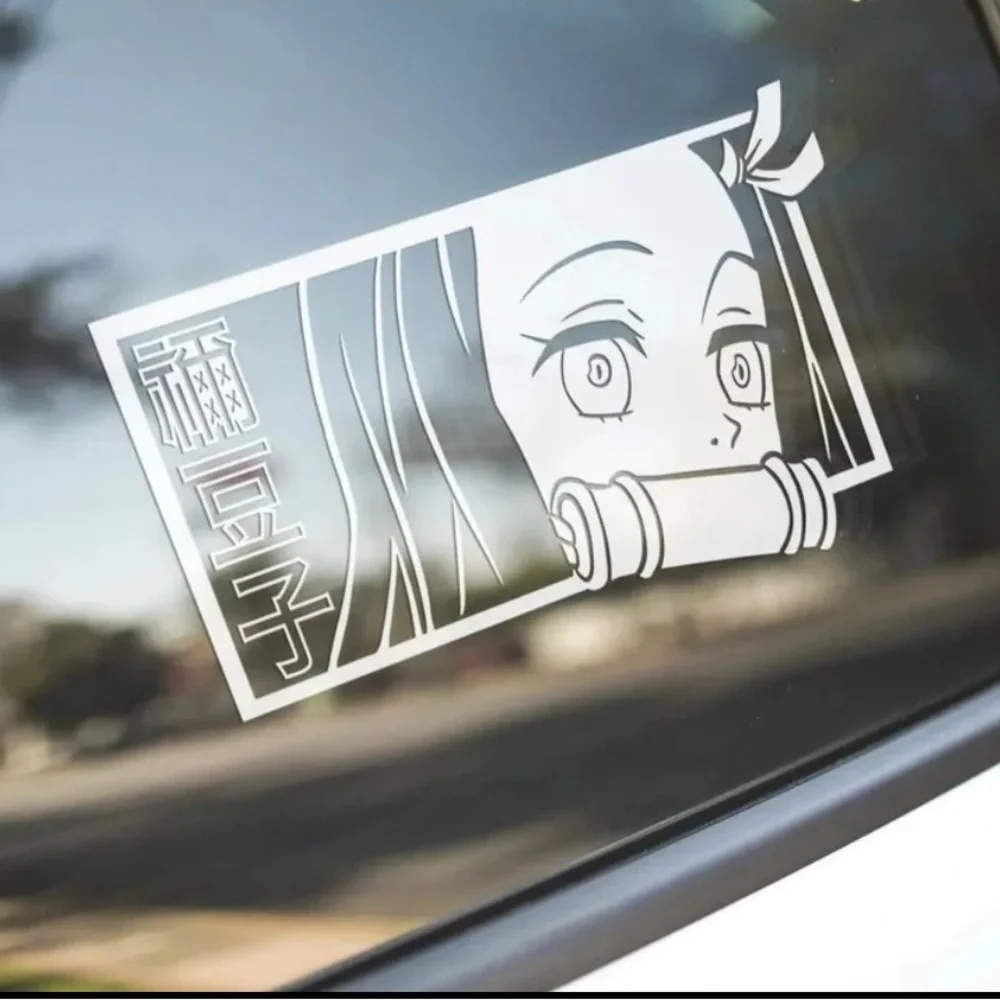 Demon Slayer Nezuko Vinyl Decal Laptop Sticker Car Decal